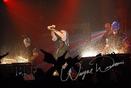 Mushroomhead at Bogart's Cincinnati, OH on April 2, 2006 &mdash; concert photo by Wayne Dennon