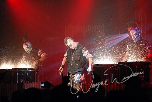 Mushroomhead at Bogart's Cincinnati, OH on April 2, 2006 &mdash; concert photo by Wayne Dennon