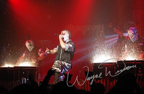 Mushroomhead at Bogart's Cincinnati, OH on April 2, 2006 &mdash; concert photo by Wayne Dennon
