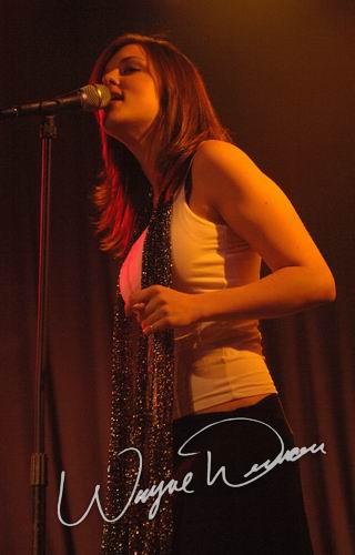 Anna Nalick at Newby's Memphis, TN on October 18, 2005 &mdash; concert photo by Wayne Dennon