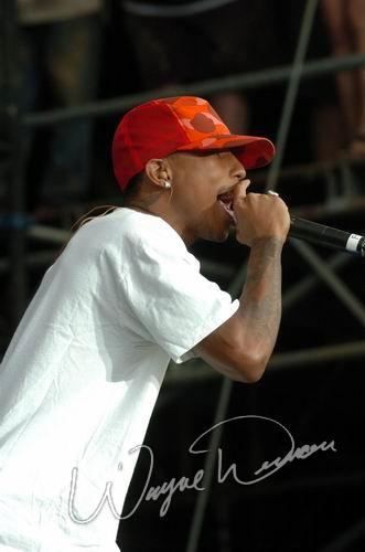N.E.R.D. at Rolling Rock Town Fair Latrobe, PA on July 31, 2004 &mdash; concert photo by Wayne Dennon
