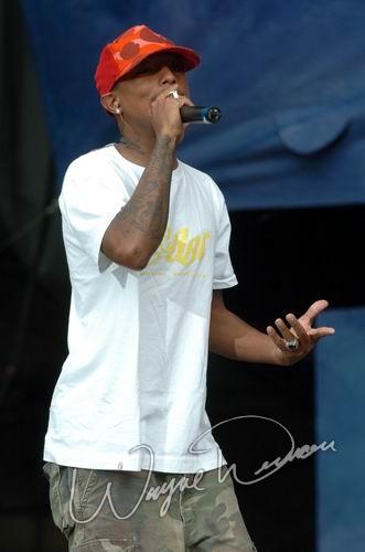 N.E.R.D. at Rolling Rock Town Fair Latrobe, PA on July 31, 2004 &mdash; concert photo by Wayne Dennon