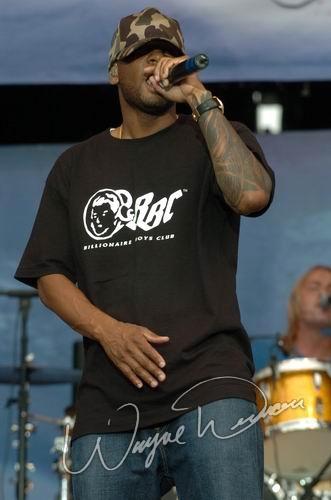N.E.R.D. at Rolling Rock Town Fair Latrobe, PA on July 31, 2004 &mdash; concert photo by Wayne Dennon
