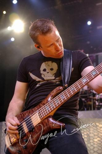 Nickelback at Riverbend Music Center Cincinnati, OH on July 7, 2004 &mdash; concert photo by Wayne Dennon