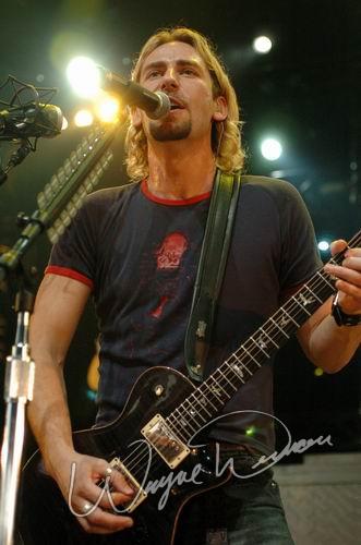 Nickelback at Riverbend Music Center Cincinnati, OH on July 7, 2004 &mdash; concert photo by Wayne Dennon