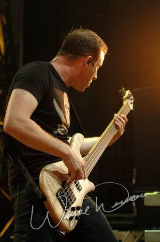 Nickelback at Riverbend Music Center Cincinnati, OH on July 7, 2004 &mdash; concert photo by Wayne Dennon