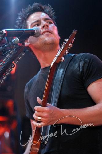 Nickelback at Riverbend Music Center Cincinnati, OH on July 7, 2004 &mdash; concert photo by Wayne Dennon