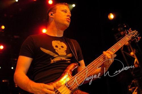 Nickelback at Riverbend Music Center Cincinnati, OH on July 7, 2004 &mdash; concert photo by Wayne Dennon