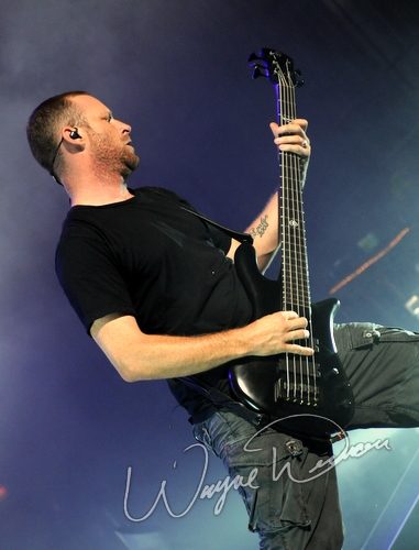 Nickelback at Riverbend Music Center Cincinnati, OH on August 19, 2009 &mdash; concert photo by Wayne Dennon