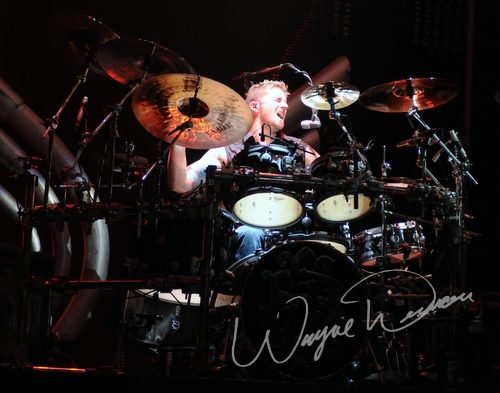 Nickelback at Riverbend Music Center Cincinnati, OH on August 19, 2009 &mdash; concert photo by Wayne Dennon