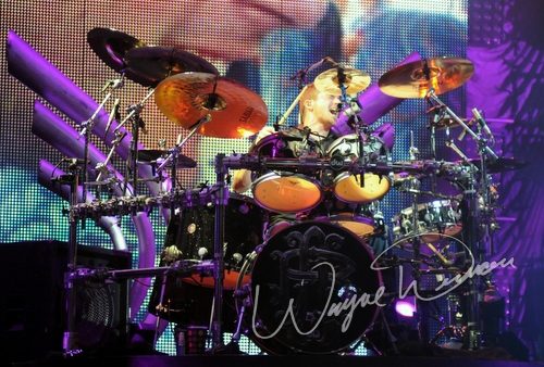Nickelback at Riverbend Music Center Cincinnati, OH on August 19, 2009 &mdash; concert photo by Wayne Dennon