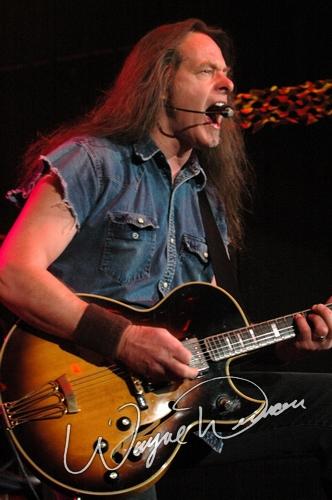 Ted Nugent at PromoWest Pavilion Columbus, OH on February 25, 2005 &mdash; concert photo by Wayne Dennon