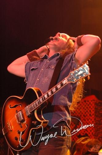 Ted Nugent at PromoWest Pavilion Columbus, OH on February 25, 2005 &mdash; concert photo by Wayne Dennon