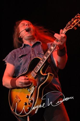 Ted Nugent at PromoWest Pavilion Columbus, OH on February 25, 2005 &mdash; concert photo by Wayne Dennon