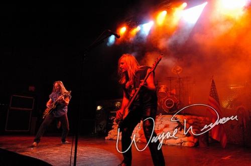 Ted Nugent at PromoWest Pavilion Columbus, OH on February 25, 2005 &mdash; concert photo by Wayne Dennon