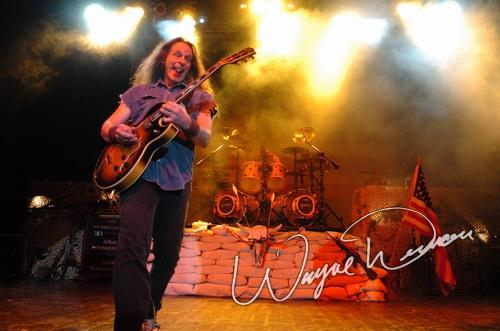 Ted Nugent at PromoWest Pavilion Columbus, OH on February 25, 2005 &mdash; concert photo by Wayne Dennon