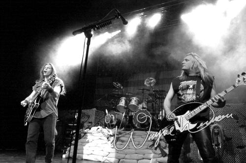 Ted Nugent at PromoWest Pavilion Columbus, OH on February 25, 2005 &mdash; concert photo by Wayne Dennon