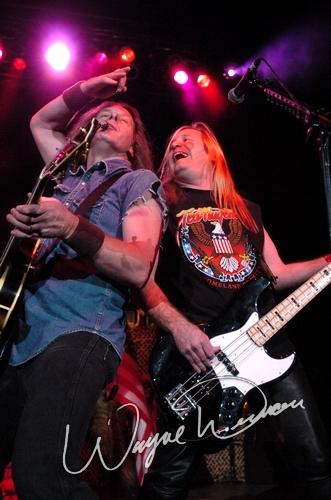 Ted Nugent at PromoWest Pavilion Columbus, OH on February 25, 2005 &mdash; concert photo by Wayne Dennon