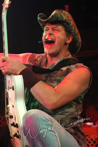 Ted Nugent at Bogart's Cincinnati, OH on August 22, 2005 &mdash; concert photo by Wayne Dennon
