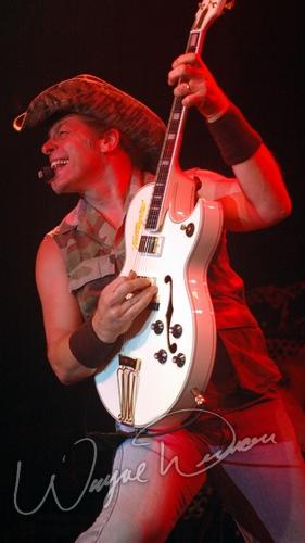 Ted Nugent at Bogart's Cincinnati, OH on August 22, 2005 &mdash; concert photo by Wayne Dennon