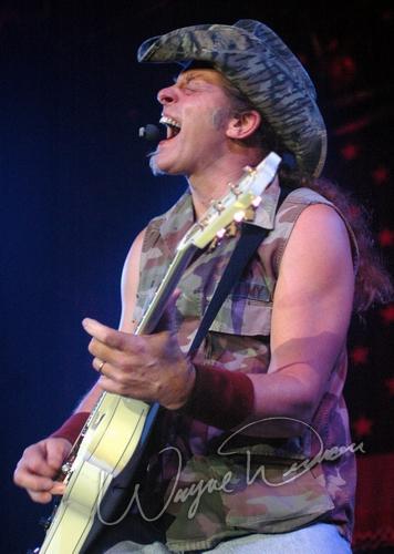 Ted Nugent at Bogart's Cincinnati, OH on August 22, 2005 &mdash; concert photo by Wayne Dennon