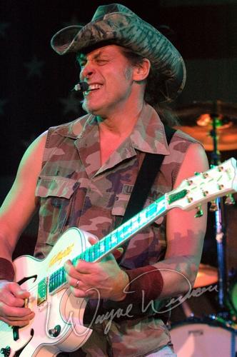 Ted Nugent at Bogart's Cincinnati, OH on August 22, 2005 &mdash; concert photo by Wayne Dennon