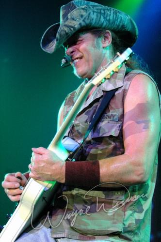 Ted Nugent at Bogart's Cincinnati, OH on August 22, 2005 &mdash; concert photo by Wayne Dennon