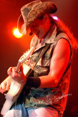 Ted Nugent at Bogart's Cincinnati, OH on August 22, 2005 &mdash; concert photo by Wayne Dennon