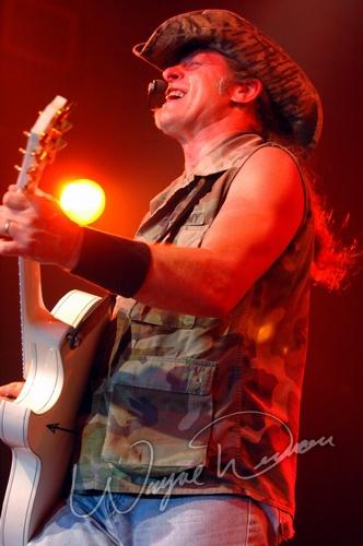 Ted Nugent at Bogart's Cincinnati, OH on August 22, 2005 &mdash; concert photo by Wayne Dennon