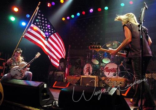 Ted Nugent at Bogart's Cincinnati, OH on August 22, 2005 &mdash; concert photo by Wayne Dennon