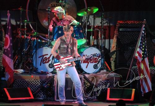 Ted Nugent at Bogart's Cincinnati, OH on August 22, 2005 &mdash; concert photo by Wayne Dennon