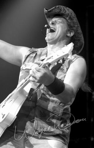 Ted Nugent at Bogart's Cincinnati, OH on August 22, 2005 &mdash; concert photo by Wayne Dennon