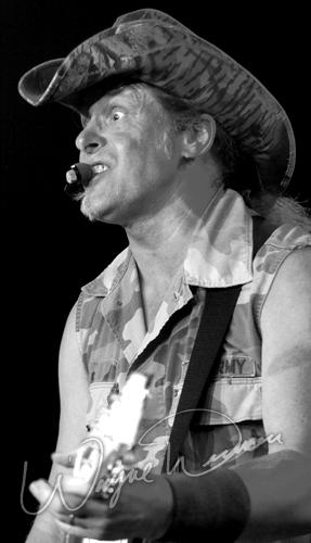 Ted Nugent at Bogart's Cincinnati, OH on August 22, 2005 &mdash; concert photo by Wayne Dennon
