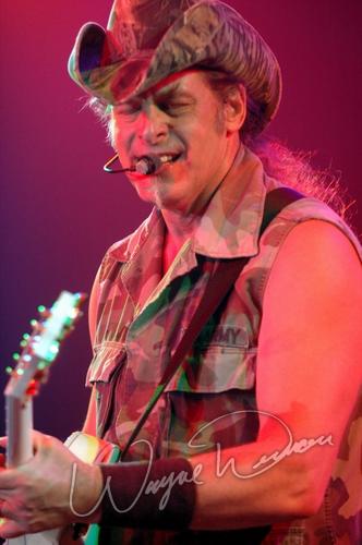Ted Nugent at Bogart's Cincinnati, OH on August 22, 2005 &mdash; concert photo by Wayne Dennon