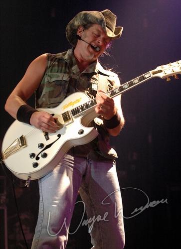 Ted Nugent at Bogart's Cincinnati, OH on August 22, 2005 &mdash; concert photo by Wayne Dennon