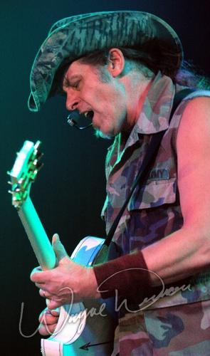 Ted Nugent at Bogart's Cincinnati, OH on August 22, 2005 &mdash; concert photo by Wayne Dennon