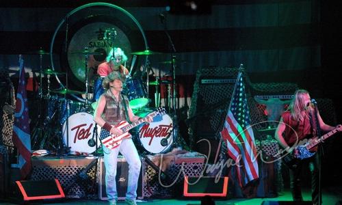 Ted Nugent at Bogart's Cincinnati, OH on August 22, 2005 &mdash; concert photo by Wayne Dennon