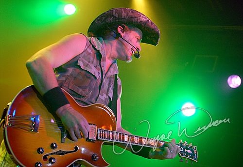 Ted Nugent at Bogart's Cincinnati, OH on June 14, 2007 &mdash; concert photo by Wayne Dennon