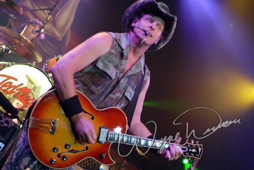 Ted Nugent at Bogart's Cincinnati, OH on June 14, 2007 &mdash; concert photo by Wayne Dennon