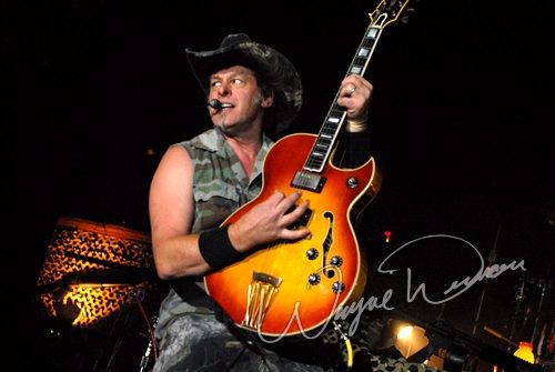 Ted Nugent at Bogart's Cincinnati, OH on June 14, 2007 &mdash; concert photo by Wayne Dennon