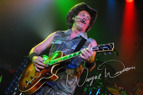 Ted Nugent at Bogart's Cincinnati, OH on June 14, 2007 &mdash; concert photo by Wayne Dennon