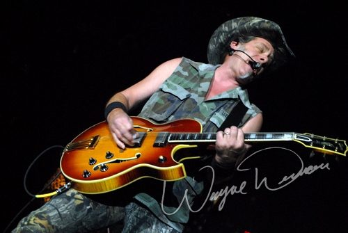 Ted Nugent at Bogart's Cincinnati, OH on June 14, 2007 &mdash; concert photo by Wayne Dennon