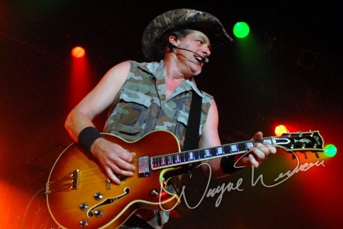 Ted Nugent at Bogart's Cincinnati, OH on June 14, 2007 &mdash; concert photo by Wayne Dennon
