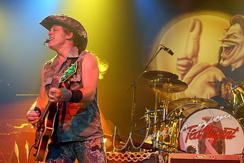 Ted Nugent at Bogart's Cincinnati, OH on June 14, 2007 &mdash; concert photo by Wayne Dennon