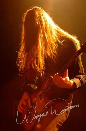 Opeth at Bogart's Cincinnati, OH on February 16, 2004 &mdash; concert photo by Wayne Dennon