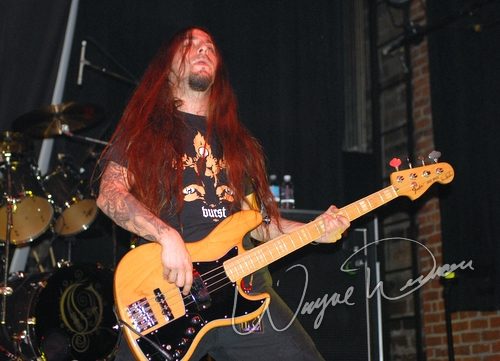 Opeth at Bogart's Cincinnati, OH on February 19, 2006 &mdash; concert photo by Wayne Dennon