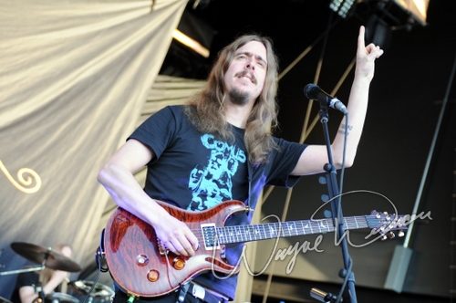 Opeth at Lifestyle Communities Pavilion Columbus, OH on May 16, 2008 &mdash; concert photo by Wayne Dennon