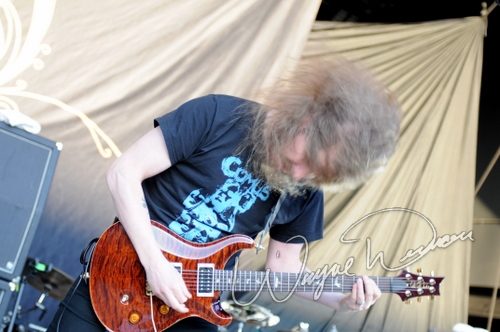 Opeth at Lifestyle Communities Pavilion Columbus, OH on May 16, 2008 &mdash; concert photo by Wayne Dennon