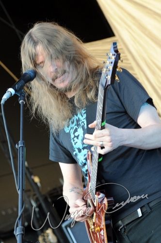 Opeth at Lifestyle Communities Pavilion Columbus, OH on May 16, 2008 &mdash; concert photo by Wayne Dennon