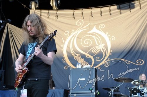Opeth at Lifestyle Communities Pavilion Columbus, OH on May 16, 2008 &mdash; concert photo by Wayne Dennon